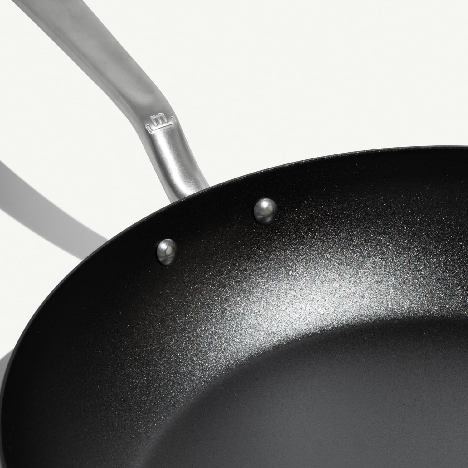 Made In Cookware - Seasoned 12" Carbon Steel Frying Pan - Professional Cookware - Crafted in Sweden - Induction Compatible 12" Seasoned Carbon Steel Pan
